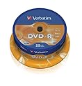 Verbatim 43522 DVD-R 16x 4.7GB, 25 Pack Spindle