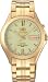 Orient #BEM6G002R Gold Men's Tri Star Luminous Dial Self Winding Automatic Watch