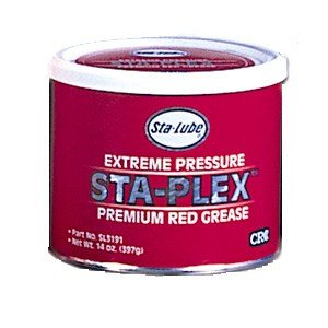 Sta-Lube Sta-Plex Extreme Pressure - 14-Ounce Can Premium Red Grease