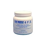 E-Z Patch 4 White Pool Tile Grout - Fast Set 3 lb. Kit