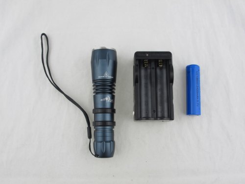 Deals 800 Lumens Cree Xp-g R5 LED Flashlight Torch + 18650 Charger Battery Rechargeable+ Adapter