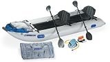 Sea Eagle 395 Paddle Ski Catamaran Kayak with Pro Package