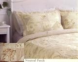Armoire Neutral Patch Quilted Standard Sham