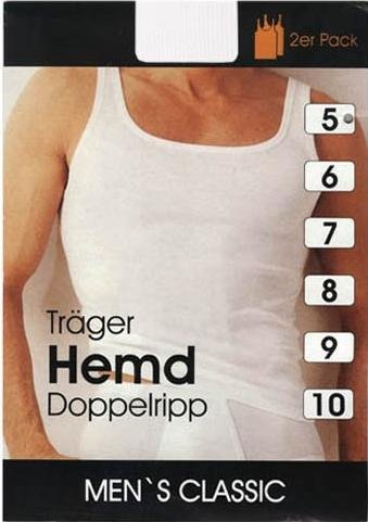 4 x Herren Unterhemd T Shirt Classic Sport /