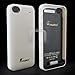 White Extended Battery Charger For iPhone 4/4S KiwiBird Power Case