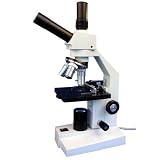 AmScope 40x-640x Biological Dual-View Compound Microscope with Mechanical Stage
