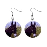 Donkey Burro Earrings Limited Edition Art Jewelry