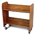Catskill Craftsmen RolRack Book Video Carts Multimedia Storage
