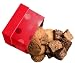 Gourmet Food : Geoff & Drew's Signature Red Box of 8 Fresh Baked Chocolate Chunk Cookies 8 Cookies & 4 Chocolate Brownies