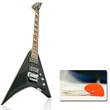 Black Flying "V" Electric Guitar Stunning Design