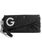 G by GUESS Casella Clutch, BLACK