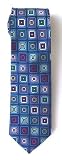 100% Silk Woven Geometric Extra Extra Long 67 Tie