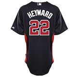 Jason Heyward Atlanta Braves Majestic Authentic Cool Base On Field Batting Practice Jersey