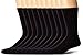 Hanes Men's FreshIQ Cushion Crew Socks (Shoe Size: 6-12), 6-Pack