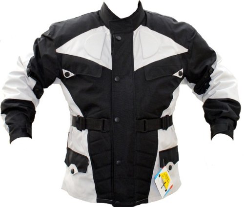 Motorrad-Jacke Motorradjacke Cordura textilien Atmungsaktiv Kombigeeignet Gr.S-5XL, Größe:2XL