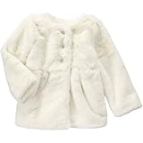 GYMBOREE(ジンボリー) フェイク-ファー ジャケット ホワイト アウタージャケット 12～18ヶ月【並行輸入】
