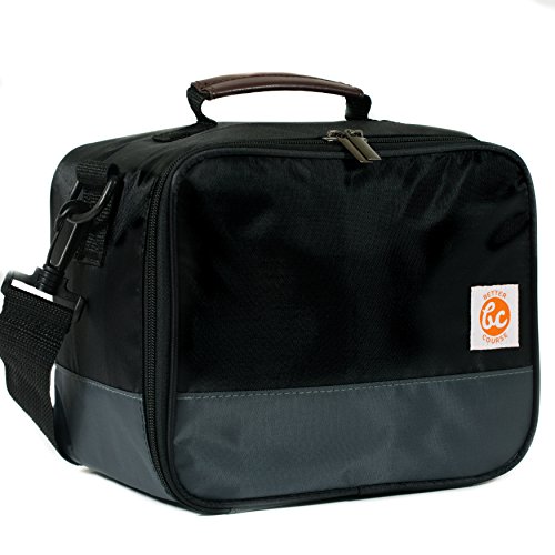 BetterCourse Premium Lunch Bag (Onyx Black: Bag Only)