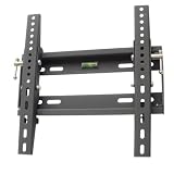 Designer Habitat - LCD Plasma TV WALL TILT BRACKET BLACK Fits All Models - Samsung LG Sony Philips Toshiba - (17 - 37.5