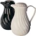 Kitchen & Housewares : Insulated Coffee / Tea Pot White - 40oz (Sold Singularly) - heavy duty plastic to prevent breakages and keep the contents warm for up to 4 hours!
