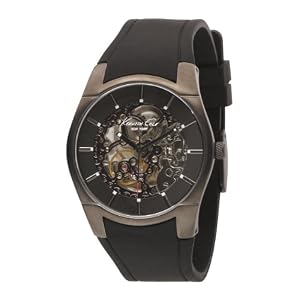Kenneth Cole New York Men's KC1607 Automatic Leather Strap Watch