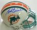 Bob Griese Miami Dolphins NFL Hand Signed Mini Helmet