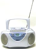 WINTECH CDラジカセ CDラジオカセットレコーダー ブルー KC-R100A