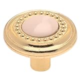 Buy Amerock - AM-BP862-3 -Knob-Polished Brass w Porcelain Insert by Amerock