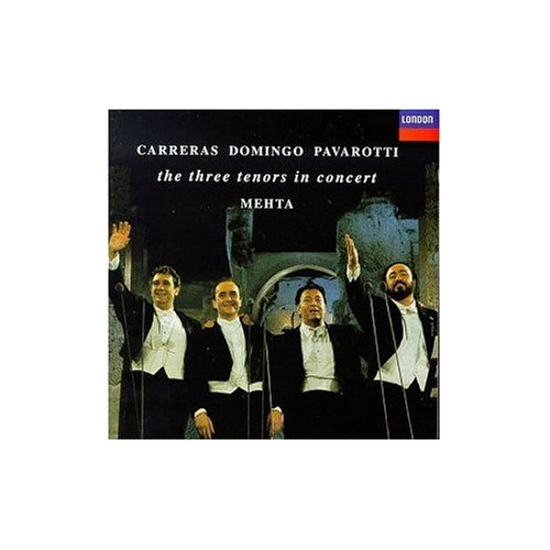 Carreras Domingo Pavarotti in Concert MEHTA VHS - London
