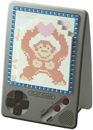 Sticky Notes Pad, Original Sticky Notes Pad by The Blank, Variety Of Shapes and Colors, Vintage Device Designs, Charming and Nostalgic Styles (Game Boy - King Kong)