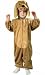 Plush Puppy Dog Halloween Dressup Play Costume Brown Xs 1-2 Yrs