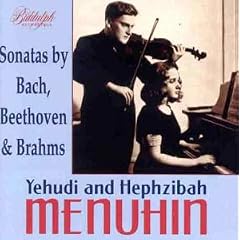 Yehudi and Hephzibah Menuhin play Violin Sonatas