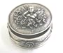 3 Inch Round Jewelry Box - Angel w/Roses
