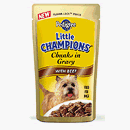 Pedigree Little Champions Chunks in Gravy with Beef