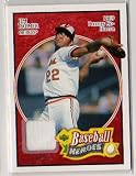 2005 Upper Deck Baseball Heroes Jim Palmer Game Used Jersey Baseball Card Only 99 Made