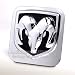 Dodge RAM OEM Chrome Logo Tow Hitch Cover