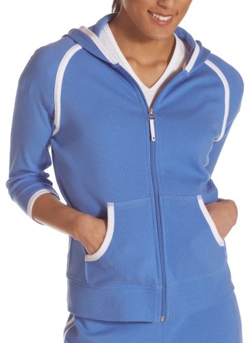NYL New York Laundry Women's Play Fair 3/4 Sleeve Hooded Jacket