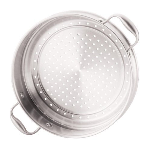 Anolon Titanium Non Stick Dishwasher Safe 12-Inch Stainless Steel Steamer Insert