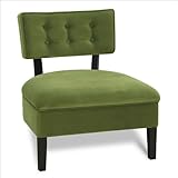 Avenue Six Curves Button Back Chair
