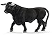 Schleich Black Bull Toy Figurine