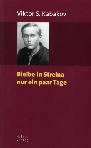 Bleibe in Strelna nur ein paar Tage