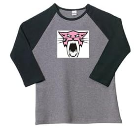 SnowGirl SS Tee - Black - Pink Arctic Panther by SnowGirl Sportswear