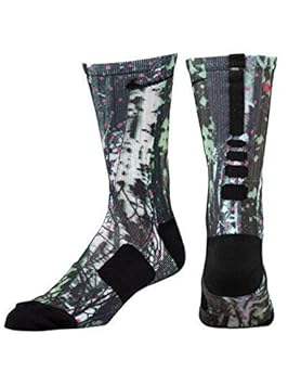 【クリックで詳細表示】Amazon.co.jp ｜ (ナイキ) NIKE レブロン デジタル プリント クルー ソックス (並行輸入品) 103-0121 ｜ スポーツ＆アウトドア 通販