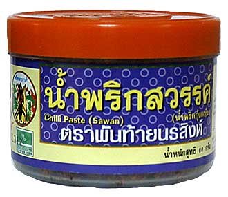 Pantainorasingh brand Thai Chile paste Namprik sawan - 2 oz jar by ImportFood.com