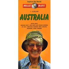 Nelles Maps, Australia 1:4,500,000