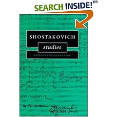 Shostakovich Studies (Cambridge Composer Studies)