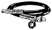Hydraulic-Equipment - 6' Hose, W/ Ch-604, 3/8