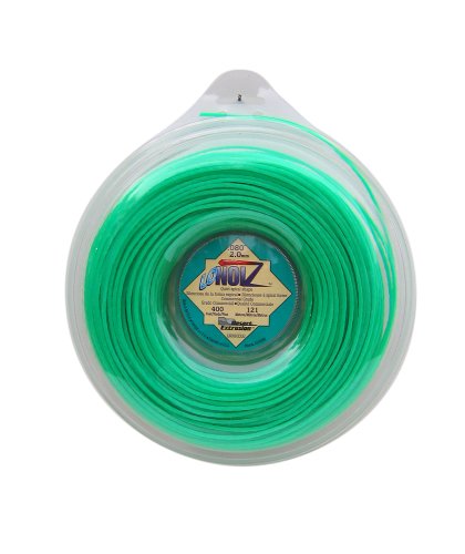 LoNoiz .080-Inch-by-400-Foot Spool Commercial Grade Spiral Twist Quiet 1-Pound Grass Trimmer Line, Green LN080DLG-12 LoNoiz .080-Inch-by-400-Foot Spool Commercial Grade Spiral Twist Quiet 1-Pound Grass Trimmer Line, Green LN080DLG-12