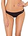 Gossard Glossies Black Thong 6276
