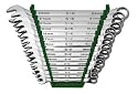 SuperKrome 86265 12-Point 8-to-22-mm Combination Wrench Set, 15-Piece