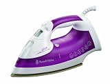 Russell Hobbs 14996 Steamglide Digital Iron in White and Purple 2400 W
